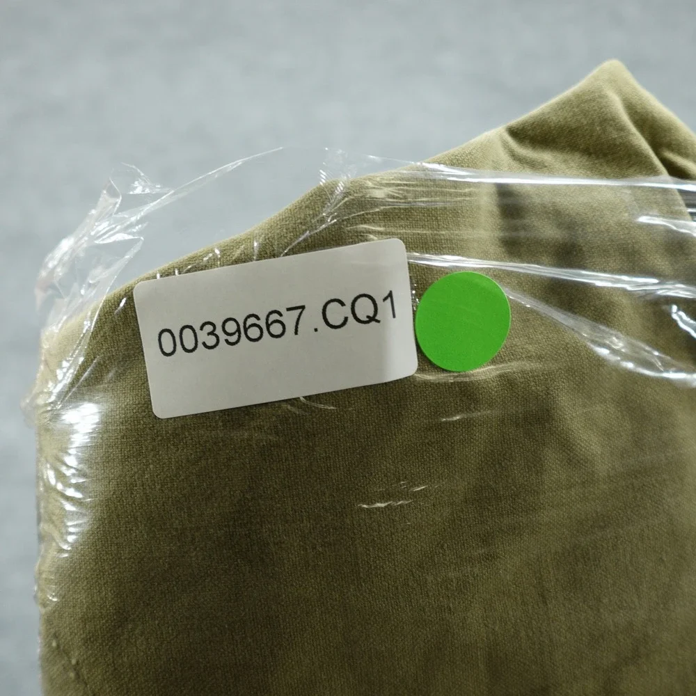 Vintage Saf-T-Bak Pants Mens 32x28 Olive Green Canvas Duck Hunting 60s